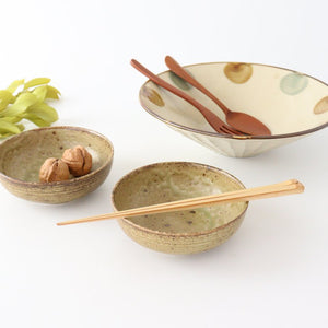 Ryukyu Drop Shallow Bowl | Serving Bowl Mino Ware