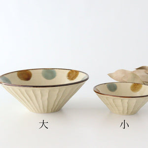 Kabuka Bowl Large Ryukyu Drop Porcelain Mino Ware