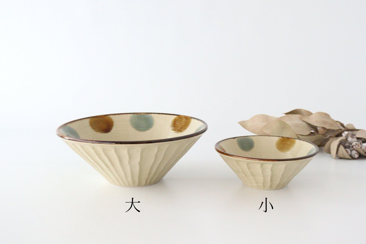 Kabuka Bowl Large Ryukyu Drop Porcelain Mino Ware