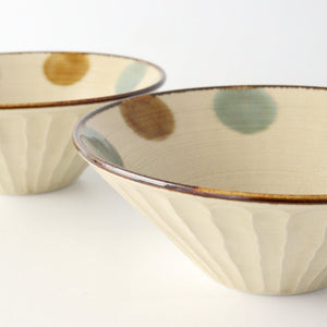 Kabuka Bowl Large Ryukyu Drop Porcelain Mino Ware