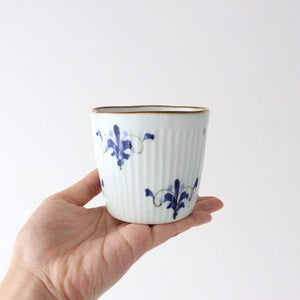 Koyo Kiln LEAVES Soba Choko Shinogi | Free Cup Arita Ware