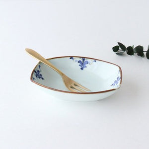 Boat-shaped small bowl LEAVES Porcelain Koyo Kiln Arita Ware