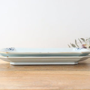 Octagonal Plate Chrysanthemum | Sushi Plate Arita Ware