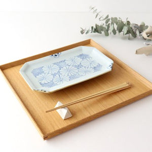 Octagonal Plate Chrysanthemum | Sushi Plate Arita Ware