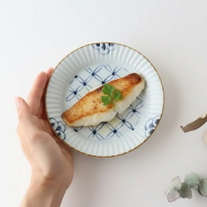 Round Deep Plate Shippo | Arita Ware