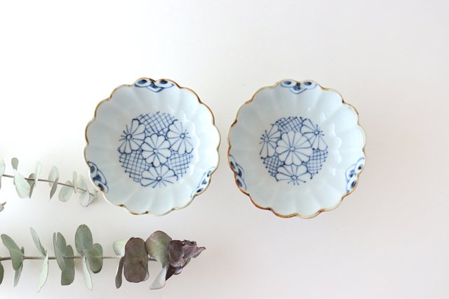 Dessert Cup Chrysanthemum Pattern | Arita Ware