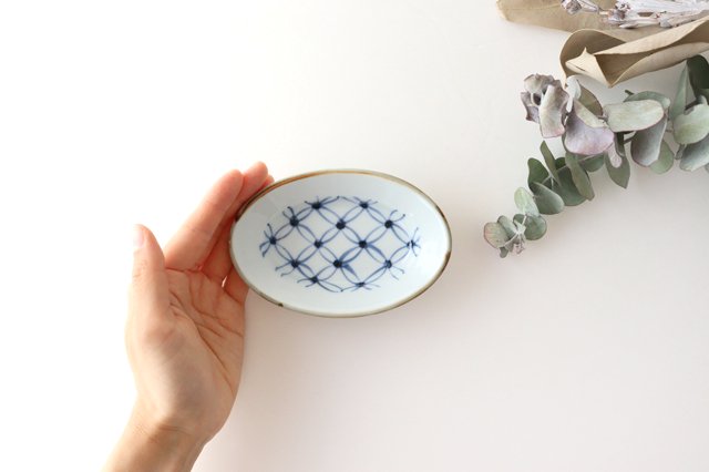 Oval Small Bowl Shippo | Kobachi Arita Ware