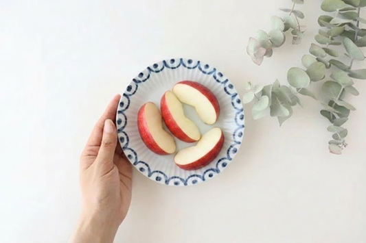 Round Deep Plate Strawberry 15cm/5.9in | Arita Ware