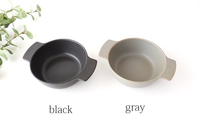 POTDISH S gray Heat-resistant ceramic Arita ware