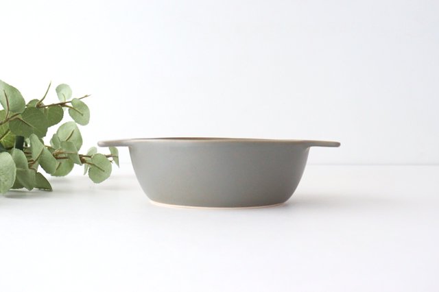 POTDISH S gray Heat-resistant ceramic Arita ware