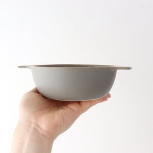 POTDISH S gray Heat-resistant ceramic Arita ware