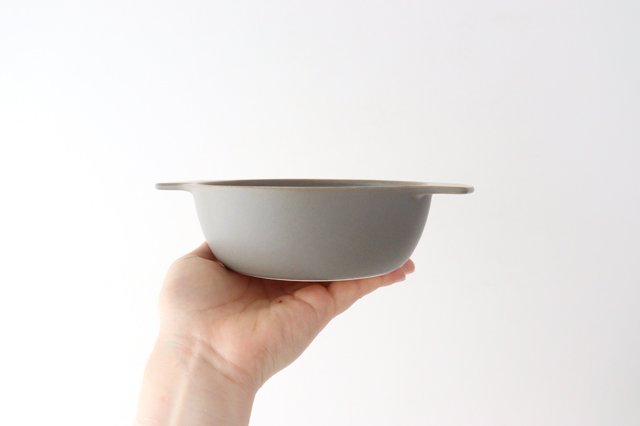 POTDISH S gray Heat-resistant ceramic Arita ware