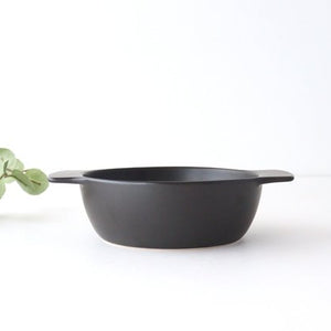 POTDISH S black Heat-resistant ceramic Arita ware