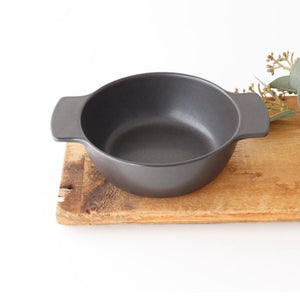 POTDISH S black Heat-resistant ceramic Arita ware