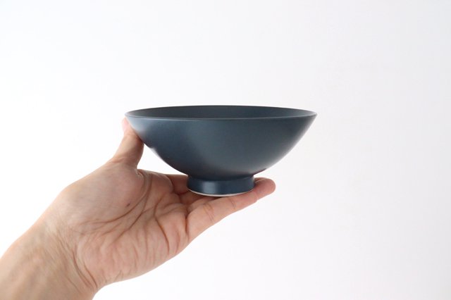 Rice Bowl Navy Porcelain | Hasami ware