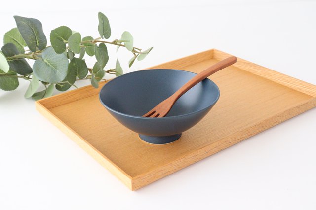 Rice Bowl Navy Porcelain | Hasami ware