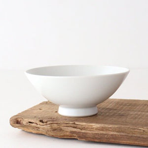 Tea bowl white porcelain Hasami ware