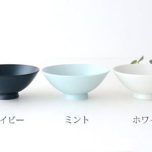 Tea bowl white porcelain Hasami ware