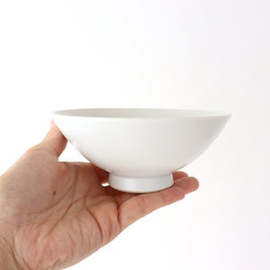 Tea bowl white porcelain Hasami ware