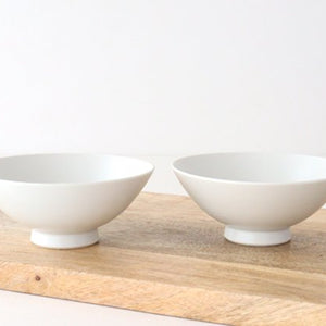 Tea bowl white porcelain Hasami ware