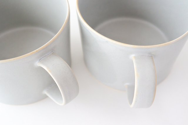 Soup Mug Greige Porcelain Hasamiyaki