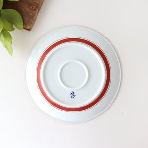 Round Plate Red Sophia Large | Arita Ware