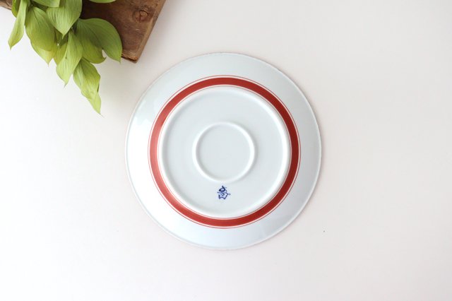 Round Plate Red Sophia Large | Arita Ware