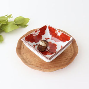 Small Square Bowl Red Sophia | Kobachi Arita Ware