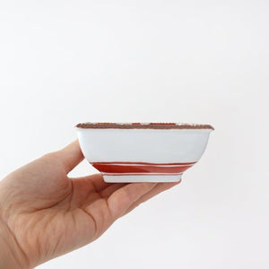 Small Square Bowl Red Sophia | Kobachi Arita Ware