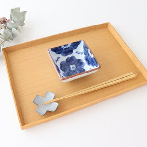 Small Square Bowl Blue Sophia | Kobachi Arita Ware