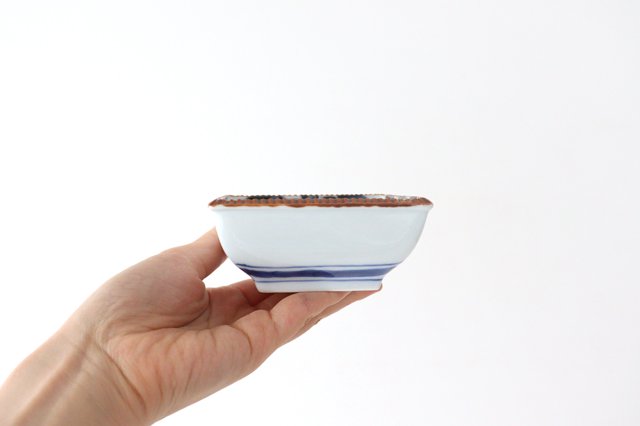 Small Square Bowl Blue Sophia | Kobachi Arita Ware