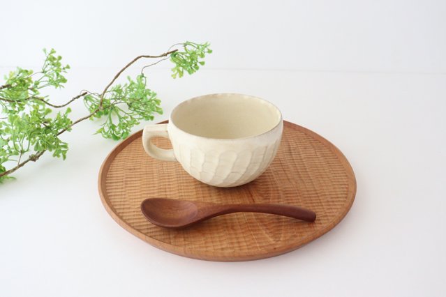 Sucre Soup Cup Ivory | Hasami Ware