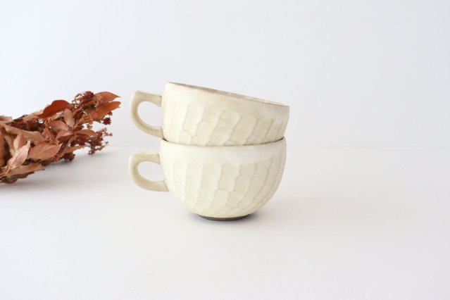 Sucre Soup Cup Ivory | Hasami Ware