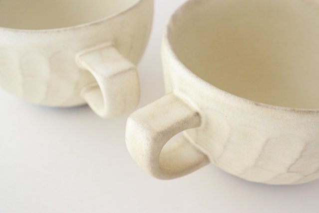 Sucre Soup Cup Ivory | Hasami Ware