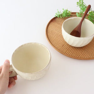 Sucre Soup Cup Ivory | Hasami Ware