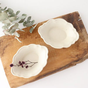 Lemon small bowl, small white pottery, Ozenre kiln