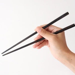 Pentagonal chopsticks, sumi flavor, dishwasher safe chopsticks