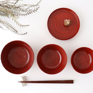 Negoro 4 piece set Ishikawa Shikhodo