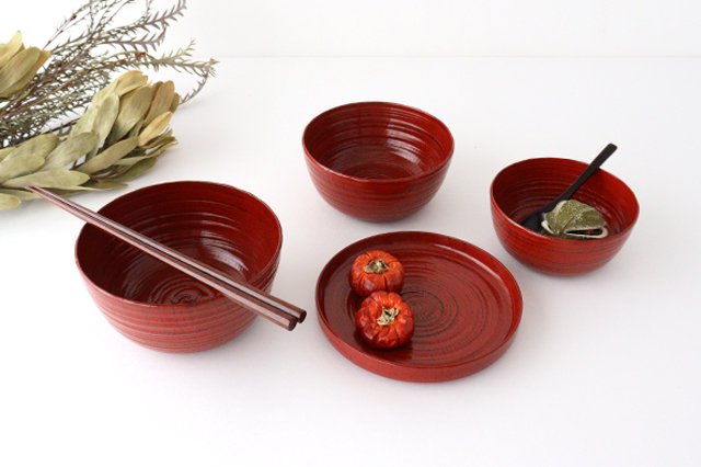 Negoro 4 piece set Ishikawa Shikhodo