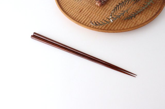 Octagonal chopsticks 23.5cm Printed Ishikawa Shikhodo