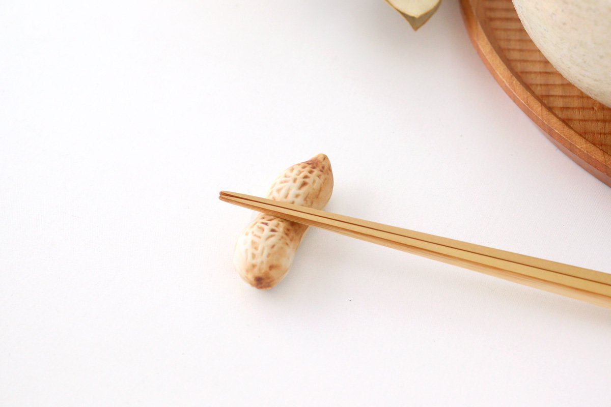 Chopstick Rest Peanuts | Hashioki Arita Ware