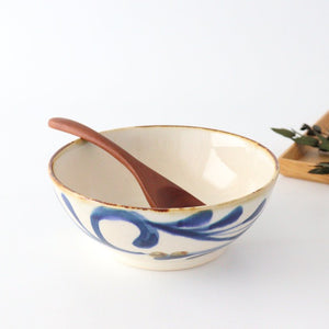 Flat Bowl Arabesque Indigo | Serving Bowl Hasami Ware