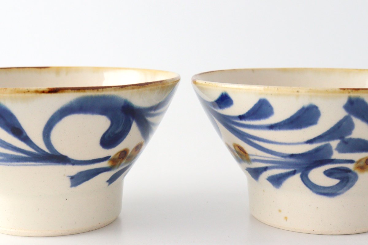 Kurawanka Rice Bowl Arabesque | Hasami Ware