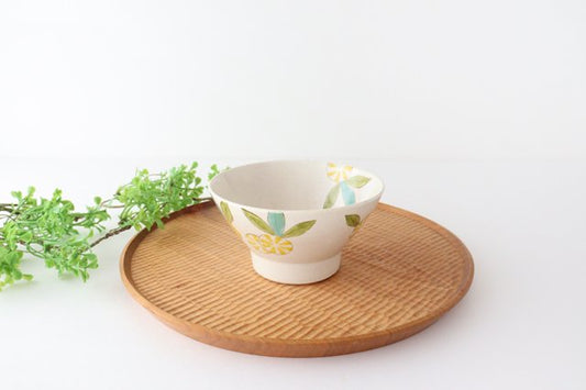 Kurawanka bowl lemon pottery Hasami ware