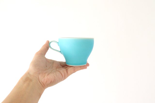 Coffee cup Turkish blue porcelain Hasami ware