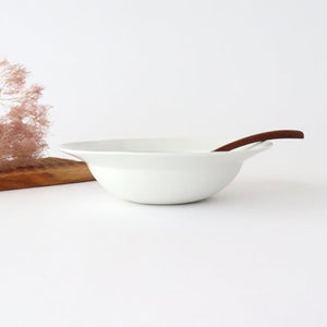 Rim bowl white porcelain Hasami ware