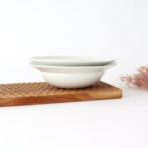 Rim bowl white porcelain Hasami ware