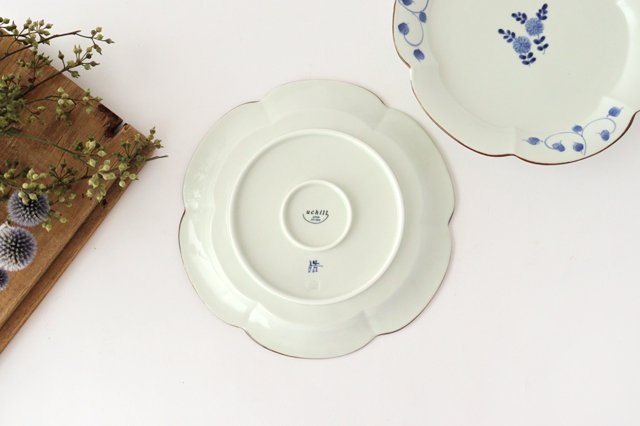 [Uchiru Original] Wreath Plate L Flowercrest Vines Porcelain Koyo Kiln Arita Ware