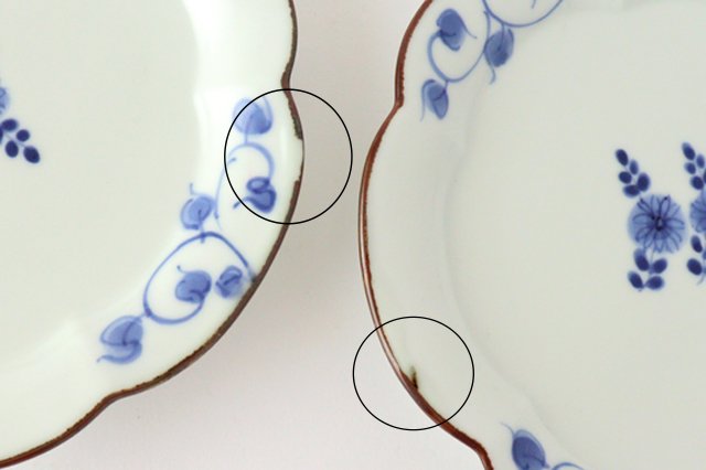 [Uchiru Original] Wreath Plate M Flowercrest Small Flower Porcelain Koyo Kiln Arita Ware