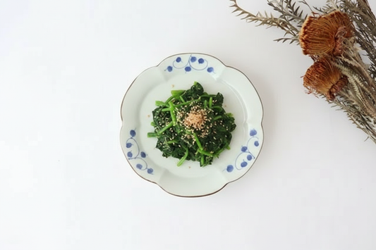 Koyo Kiln Flowercrest Flower-shaped Plate M | Arita Ware